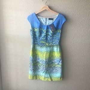 Elliat Tetrus short sleeve mini dress